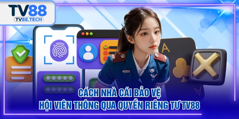 Cách nhà cái bảo vệ hội viên thông qua quyền riêng tư TV88