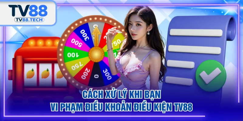 Cách xử lý khi bạn vi phạm điều khoản điều kiện TV88