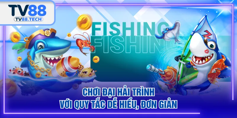 Chơi Đại Hải Trình với quy tắc dễ hiểu, đơn giản