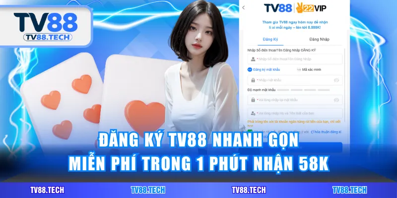 đăng ký TV88