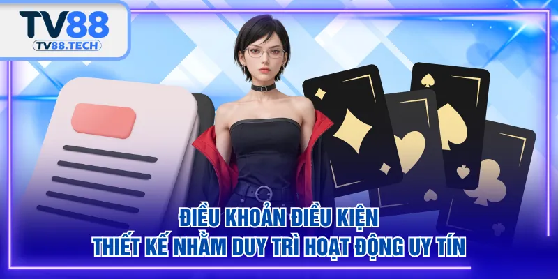 Điều khoản điều kiện thiết kế nhằm duy trì hoạt động uy tín