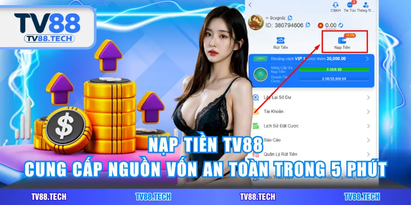 Nạp tiền TV88