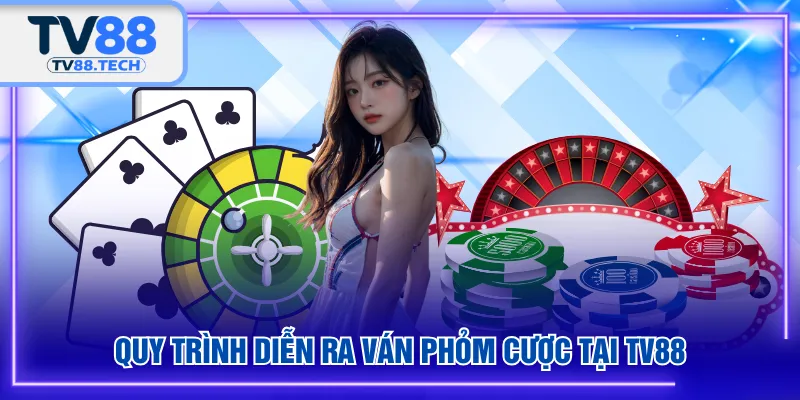 Quy trình diễn ra ván Phỏm cược tại TV88