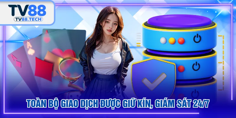 Toàn bộ giao dịch được giữ kín, giám sát 24/7